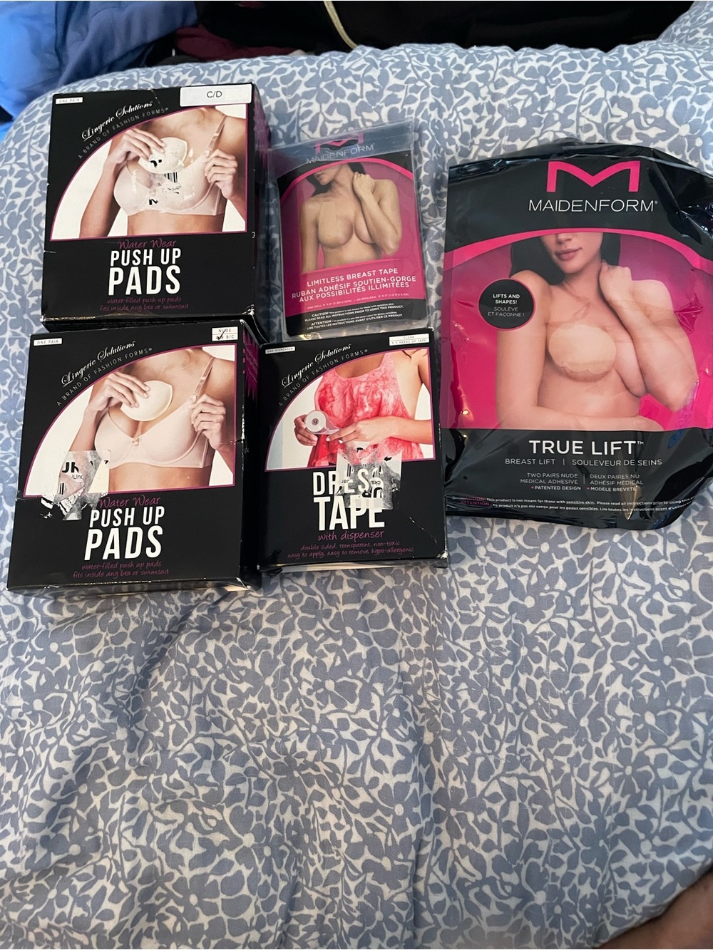 Maidenform True Lift Adhesive Breast Lift & Push Up Pads - Nude